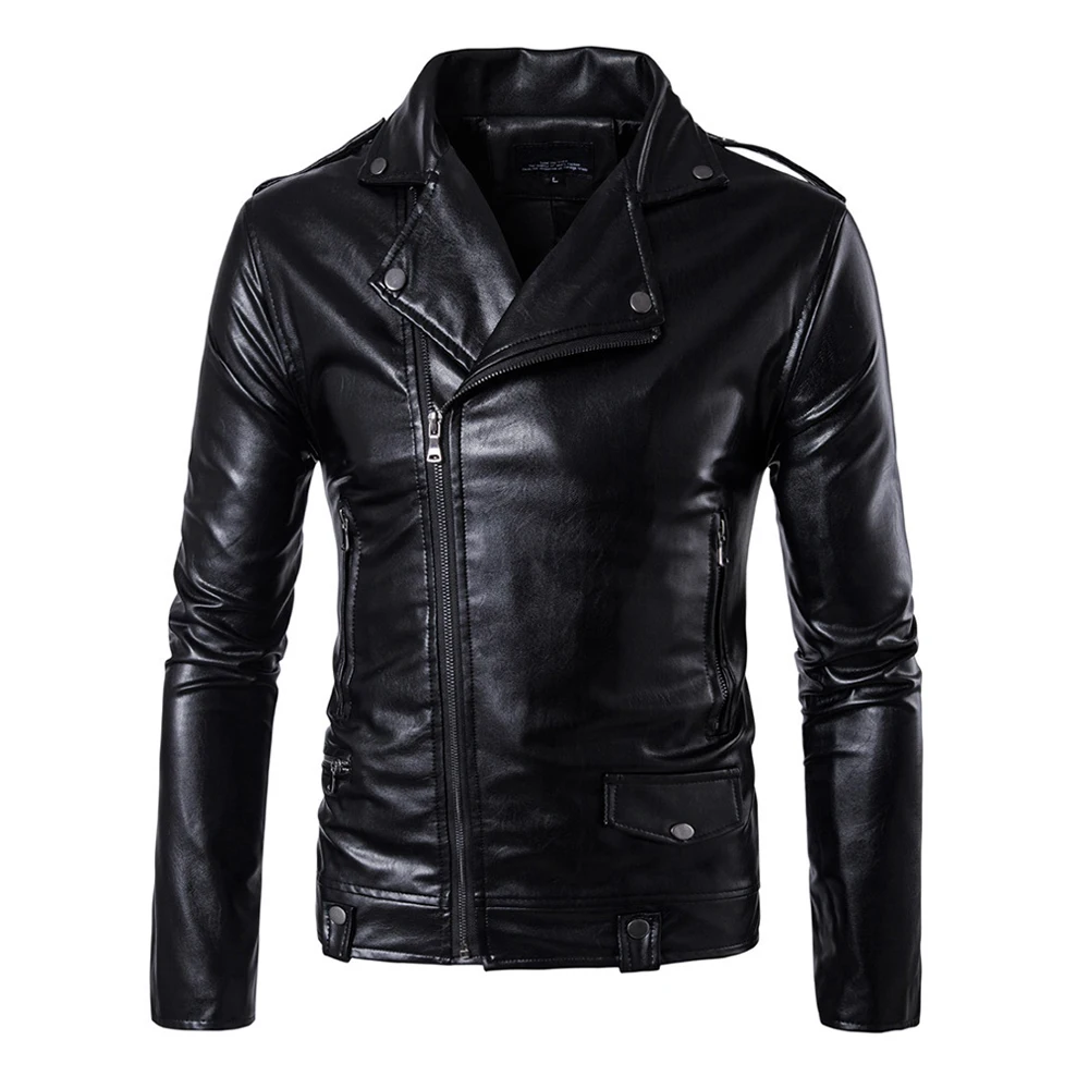 Herobiker мотоциклетная куртка мужская из искусственной кожи ветрозащитная