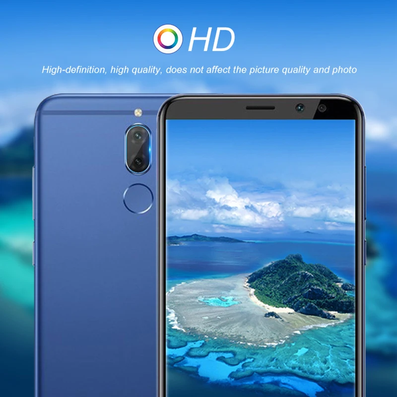 Защитное стекло 6D для задней камеры Honor 8X 2 шт. защитная пленка Huawei 7A 7C Pro 10 9 Lite 8C Play