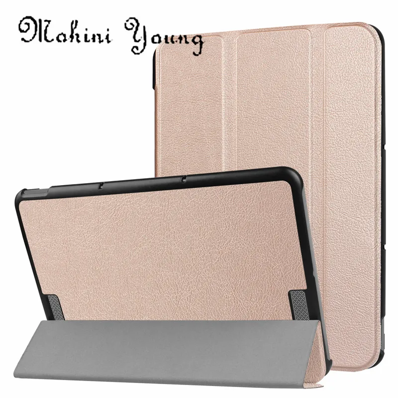 

(1pc) NewTOP QUALITY PU Leather CASE For ASUS Transformer mini T101HA Tablet cases 3 Folding Stand T101 HA 10.1" slim cover
