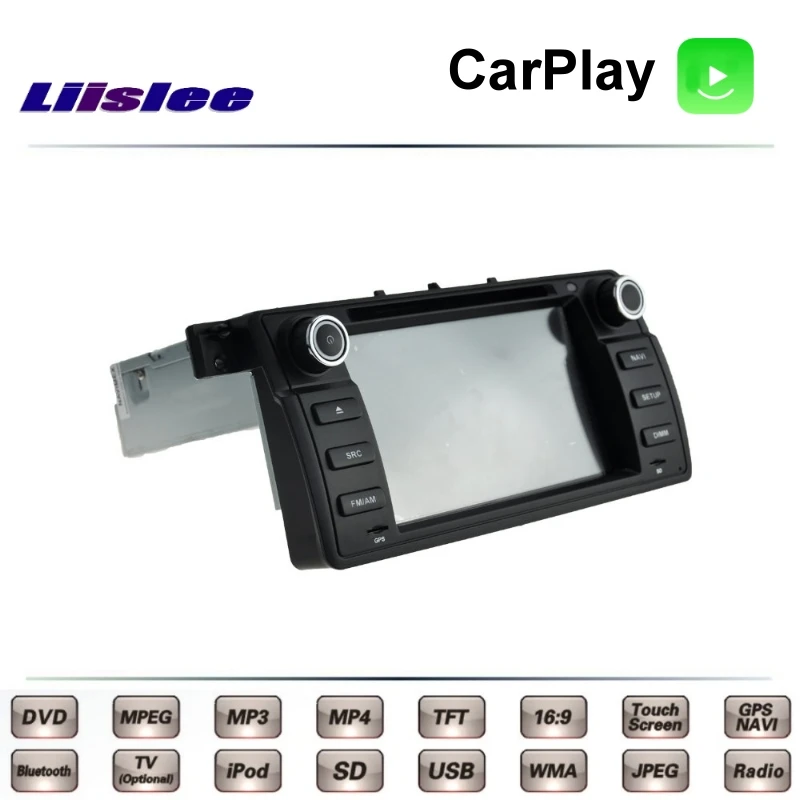 Clearance For BMW 3 E46 316 318 320 323 325 328 330 M3 GTR Car Multimedia TV DVD GPS Radio Carplay Original Style Navigation Liislee Navi 1