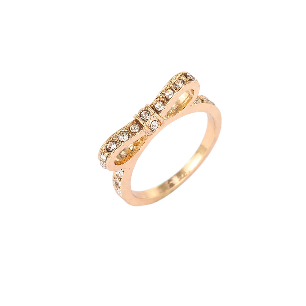 DINGLLY розовое золото очаровательное винтажное Брендовое кольцо Allure для женщин девушек влюбленных пар друзей памятная Бижутерия Подарки - Цвет основного камня: JZ026-1