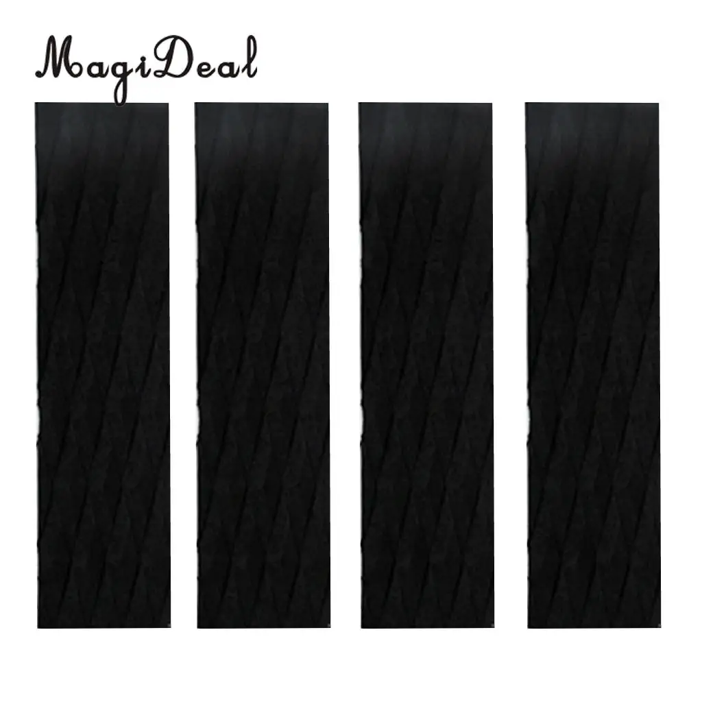 MagiDeal LongBoard 4Pcs Non-Slip EVA Surfboard Traction Pad Bar Grip Skimboard SUP Surfing Surf Body Board Shortboard Accessory
