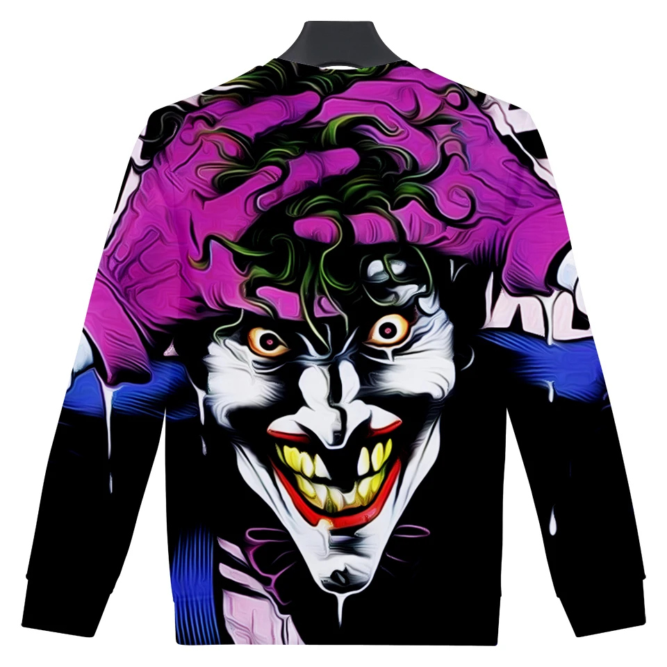 haha joker Bastard Great villain long-sleeved sweater with jeans game popular casual wear loose new loose