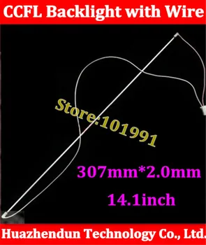 

20pcs 14' 14.1' 307mm x 2.0mm ccfl lamp/ccfl tube/ccfl backlight with wire harness/cable No welding CCFL LCD lamp