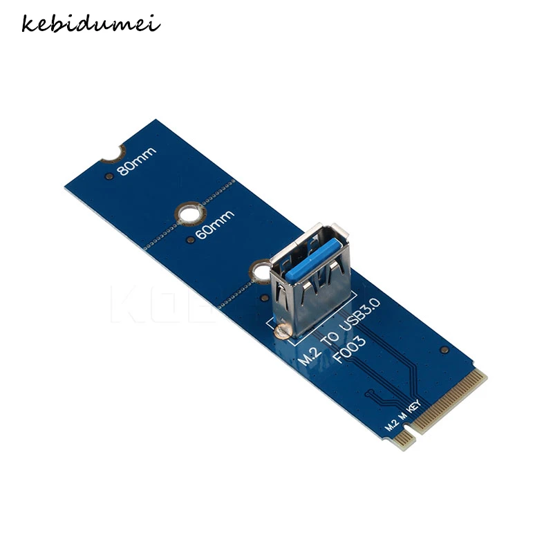 Kebidumei Профессиональный NGFF M.2 к PCI E L USB3.0 адаптер конвертер расширения переходная