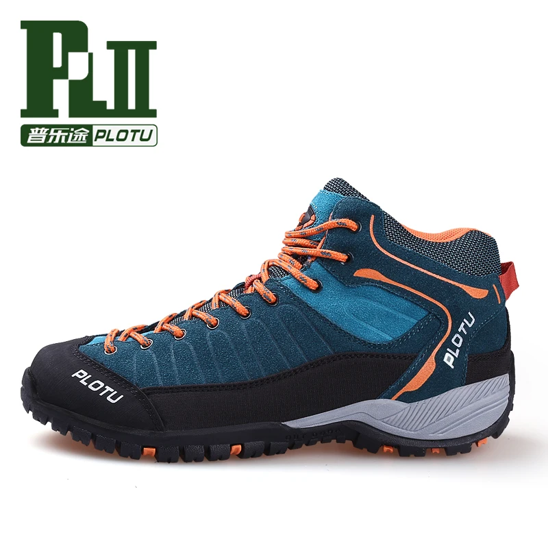  Mens High Top Sports Outdoor Hiking Hunting Shoes For Men Sport Climbing Mountain Trekking Shoes Man 