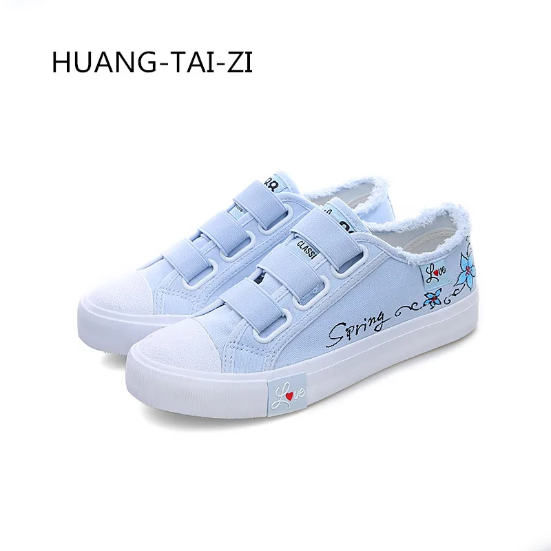 

Women casual shoes 2018 new arrivals printed women canvas shoes woman tenis feminino breathable shoes sneakers