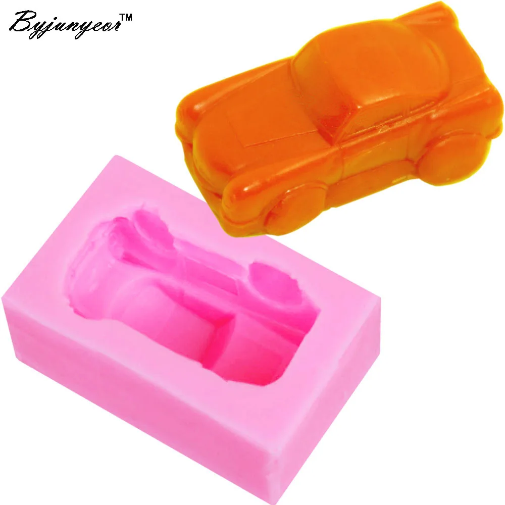 

Byjunyeor M324 Design Car Silicone Soap Cake Mold Cake DecoratingTools Chocolate Silicone Mold Mould 6.5*3.8*2.1cm