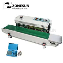 ZONESUN FR-900Automatic плёнки импульс герметик непрерывной герметичный пластиковый мешок Расширенная еда группа герметик