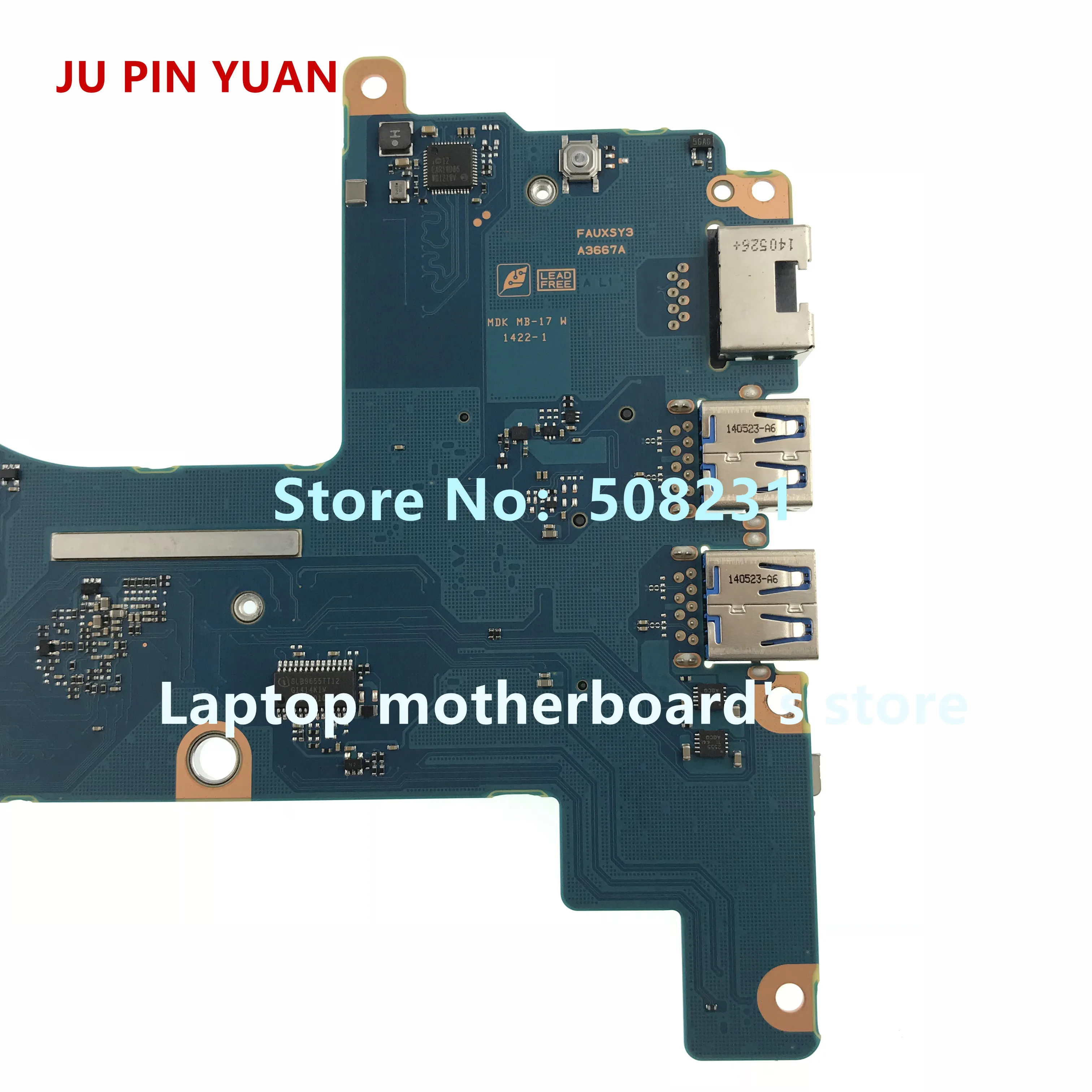 JU PIN юаней FAUXSY3 A3667A плата для Toshiba Portege Z30 Z30-A ноутбук материнской платы с SR170 i5-4200U рабочих