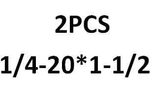 1/4-20*3/8,1/2,5/8. 3 Зубья 304 из нержавеющей стали британские шестигранные болты, GB5783 UNC американские шестигранные винты - Цвет: Золотой