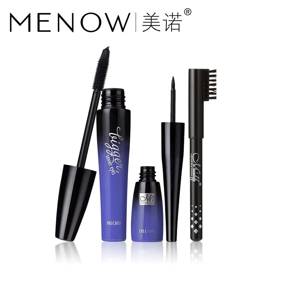 Дешево MENOW Новый карандаш для бровей Макияж Для женщин тушь макияж косметика