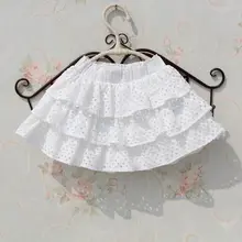 Новинка года; летняя От 3 до 15 лет юбка-пачка для малышей белые многослойные юбки-пачки с оборками для девочек балетная юбка Saia Fantasia Tutus; JW1996