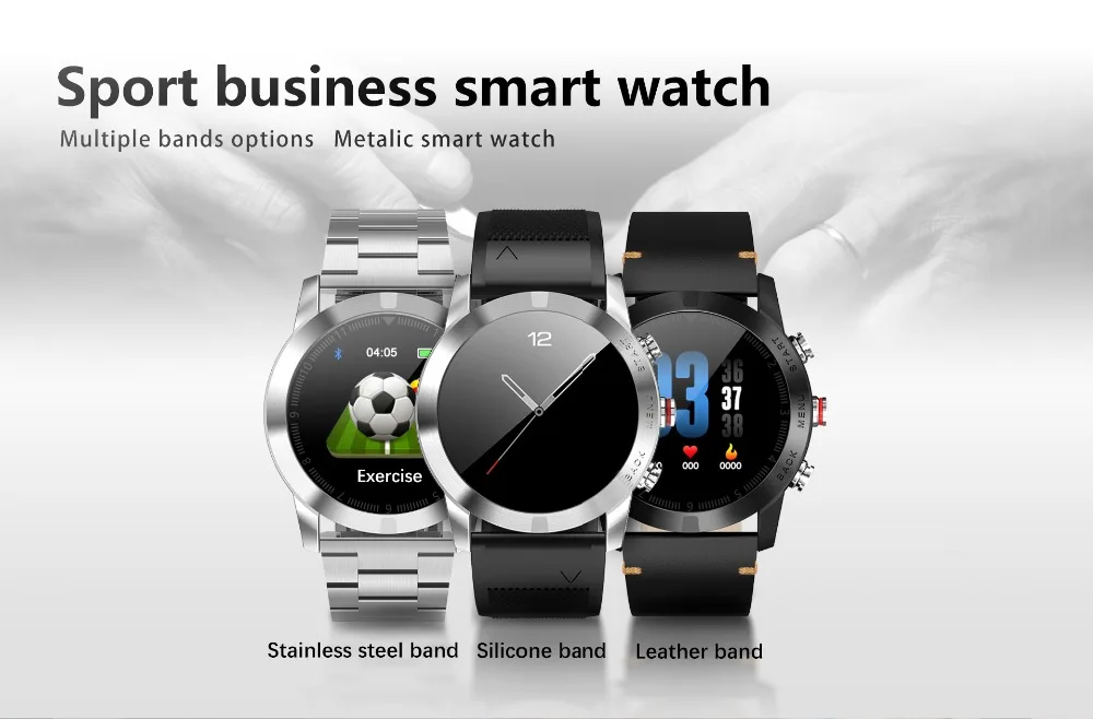 -1 Montre intelligente IP68 étanche Bluetooth 4.2