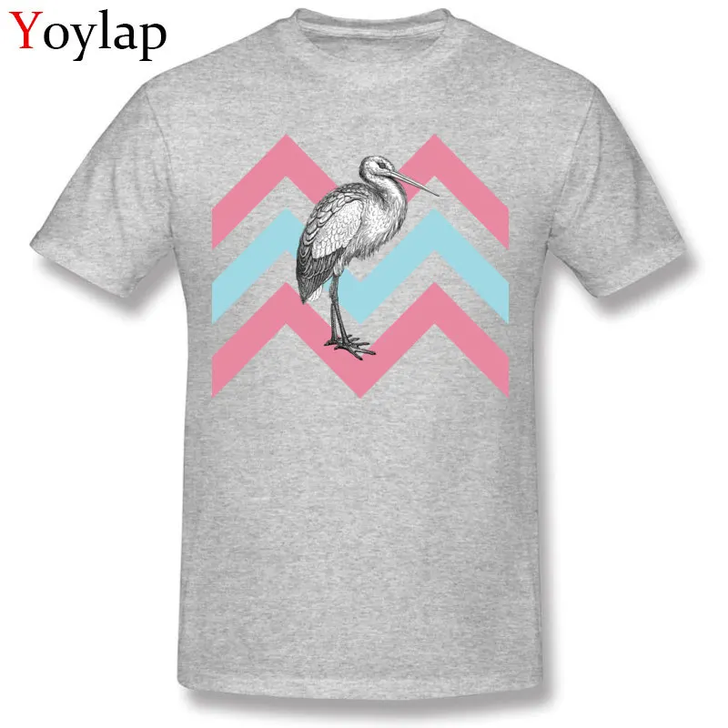 Wholesale Family Tops T Shirt Stork Chevron Fall Short Sleeve 100% Cotton Crew Neck Boy T Shirt Family Tee-Shirt Top Quality gray