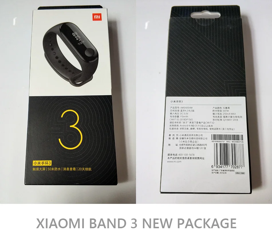 Xiaomi mi Band 3 mi band 3 для Android IOS фитнес-трекер монитор сердечного ритма 0,78 ''OLED дисплей тачпад Bluetooth 4,2