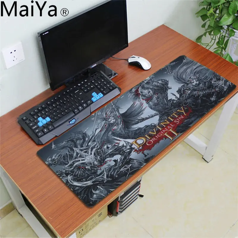 MaiYa Beautiful Anime Divinity Original Sin II удобный коврик для мыши игровой резиновая мышь прочная