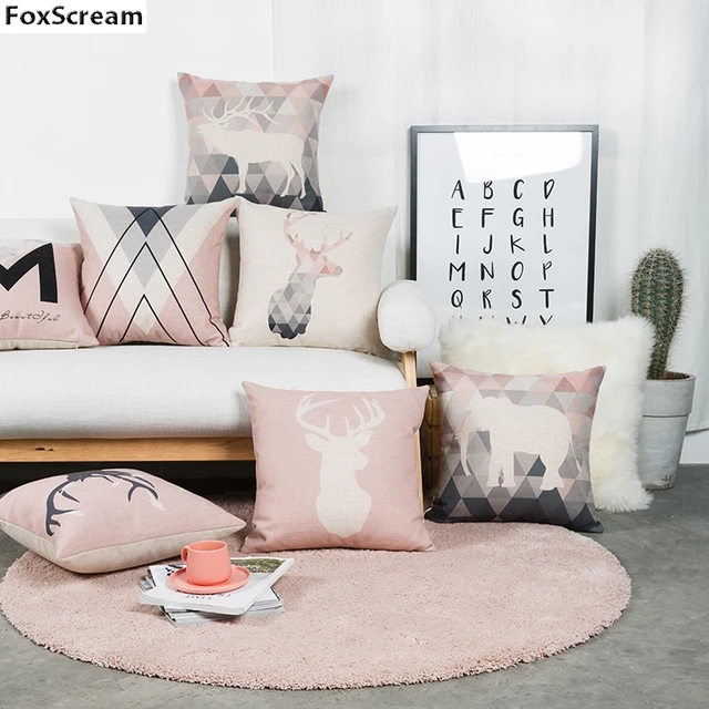 Nordic Style Cushion Decorative Pillows Cover Elephant Gray Throw Simple Images Of Decorative Pillows Nordic Style Cushion Decorative Pillows Cover Elephant Gray Throw Simple Images Of Decorative Pillows