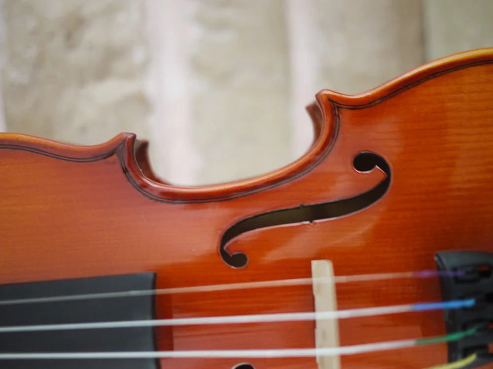 1715 Stradivarius модель 1/4 скрипка № 1639, сибирская ель, масляный лак, антикварная скрипка, продвинутый уровень, мощный богатый цвет
