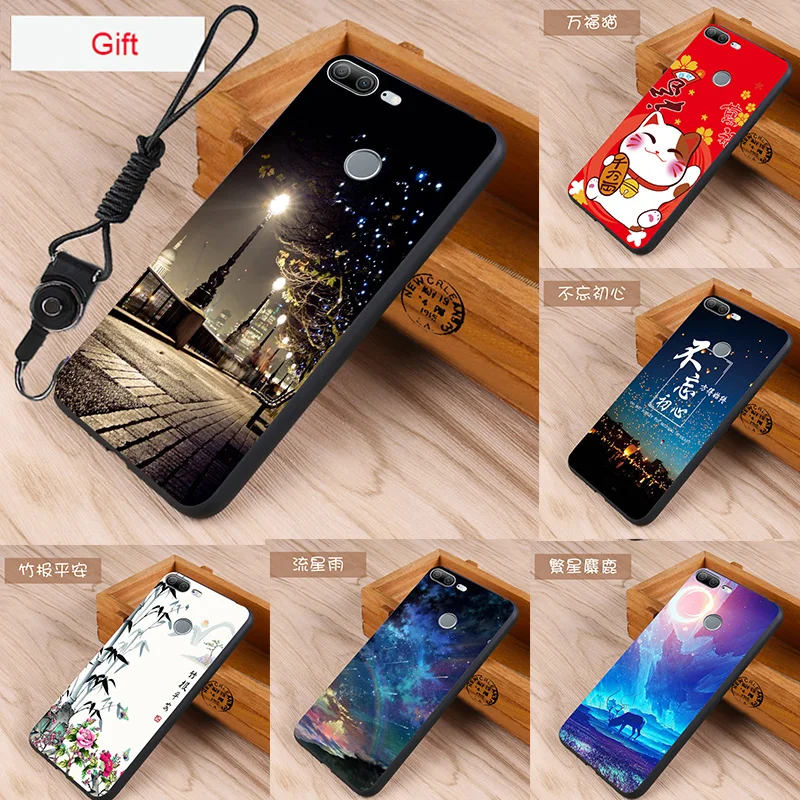 

Huawei Honor 9 lite Case Original Cover for Huawei Honor 9 lite Case Bag honor 9 lite Cover Skin Wolf Fish Skull Fundas 100%
