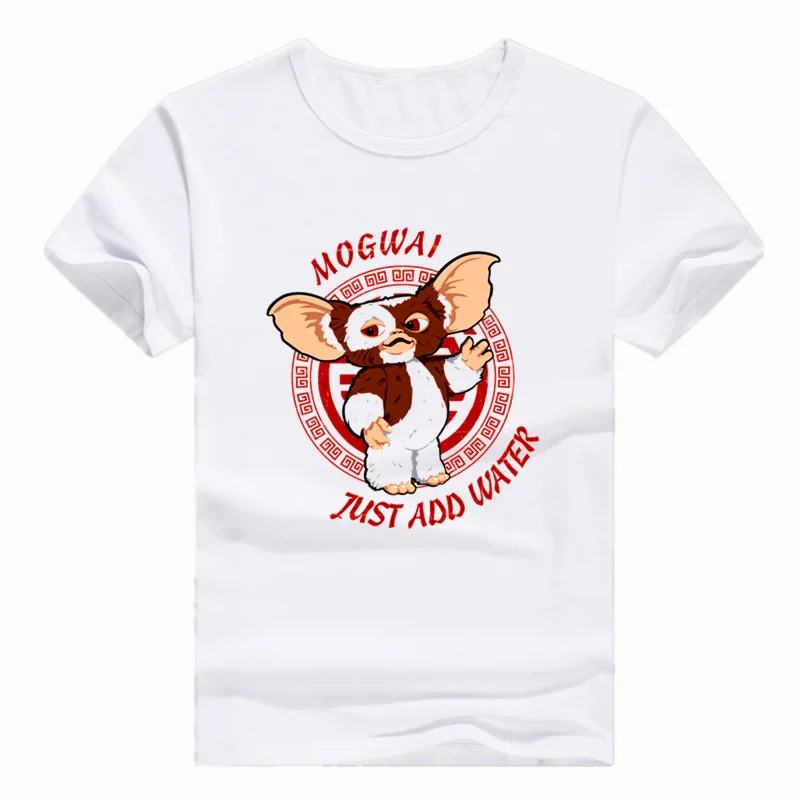 

Asian Size Print Gremlins Gizmo T-shirt Short sleeve O-Neck Tshirt For Men And Women HCP4368