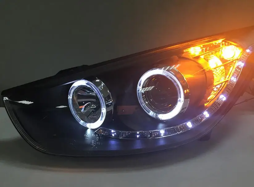 HID, 2010~, автомобильный Стайлинг, IX35 фара, tucson, Solaris, accent, Elantra, Genesis, i10, i20, santa fe, lantra; IX35 фара