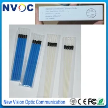100 шт./лот 1,25 мм волоконно-оптические чистящие палочки стержень, 1,25 ММ LC, MU волоконно-оптический разъем очиститель стержень