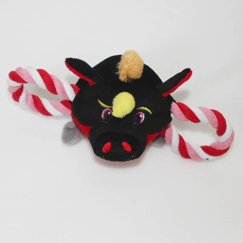 Gomaomi 24*13 см животных серии плюшевая собака игрушка с веревкой 4 варианта