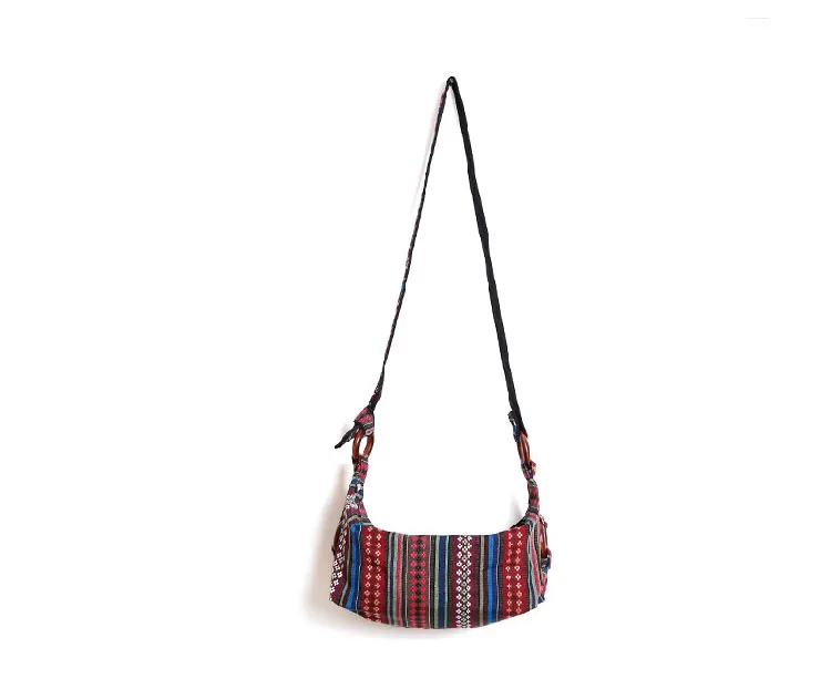  striped Hobo Cotton Sling Cross Body  women Messenger Shoulder Bag Hippie Boho Bohemian Light adjustable strap DIy Handbag womens   (13)