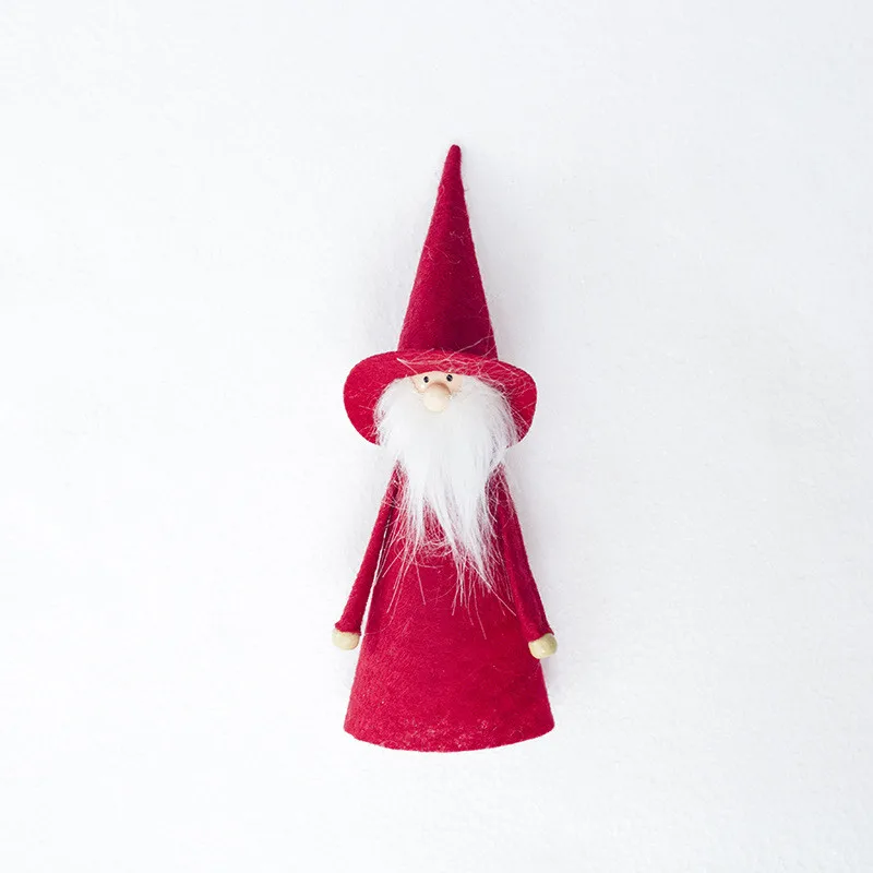 Милый Санта-Клаус, снеговик, кукла, украшения, подвески, Рождественская елка, висячие украшения для дома, свадьбы, рождественские, вечерние, декор 62373 - Цвет: I