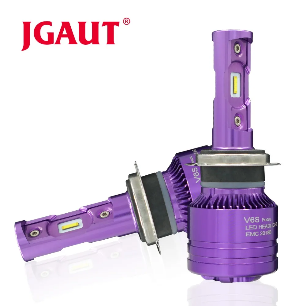 

Super Power JGAUT V6S LED Car Headlight CSP H7 Turbo 8000lm Auto Bulb Automobile Headlamp 100% Canbus Headlamp Running