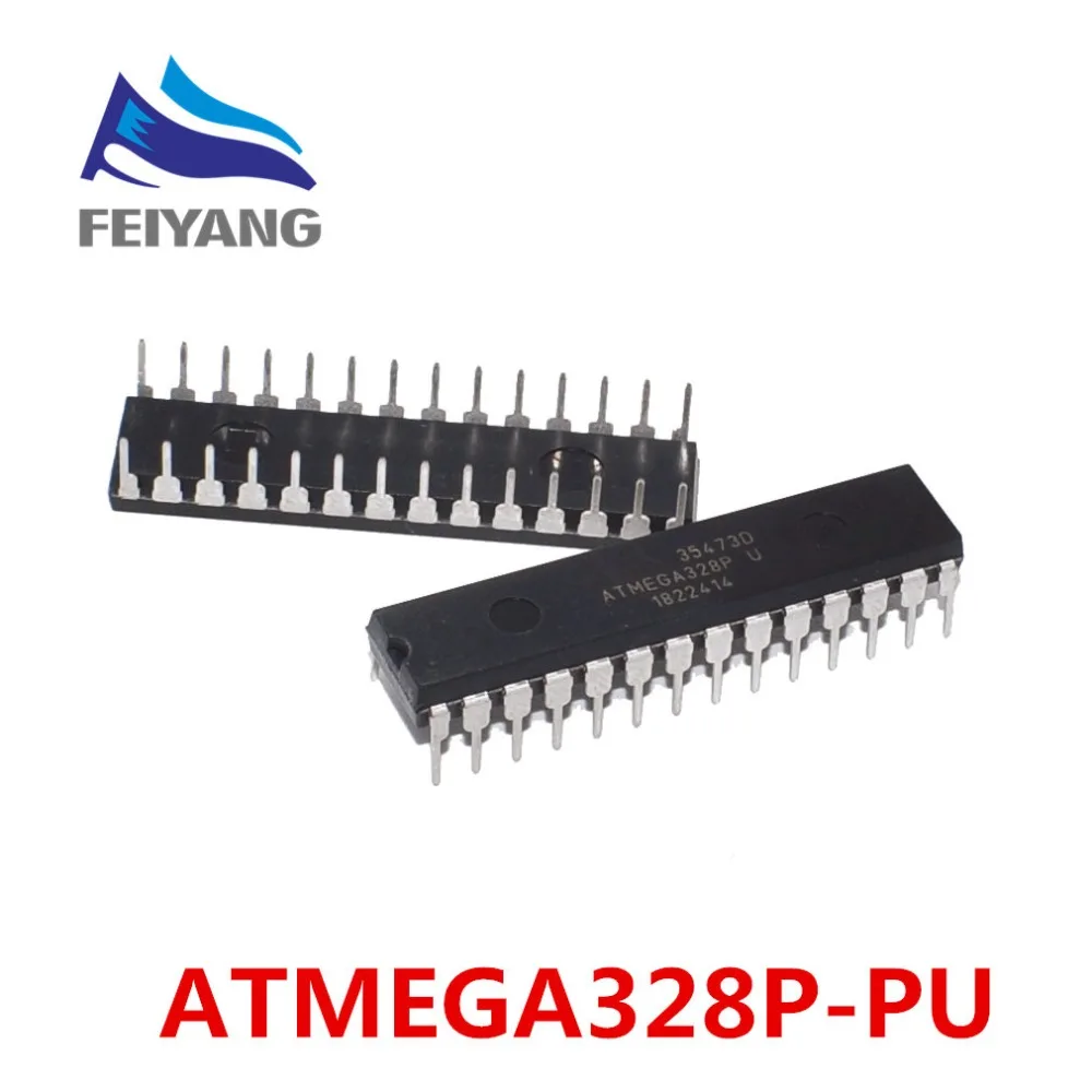 10 шт./лот ATMEGA328P-PU ATMEGA328-PU чип ATMEGA328 MCU AVR 32 к 20 МГц FLASH DIP-28