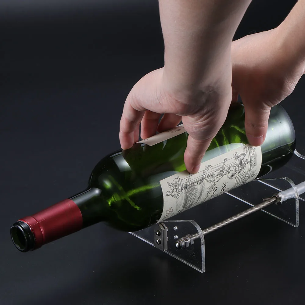

Acrylic Bottle Cutters Adjustable Glass Wine Bottle Cutter For Cutting Machine DIY Craft Recycle Tool Cutting Thickness 2-10mm