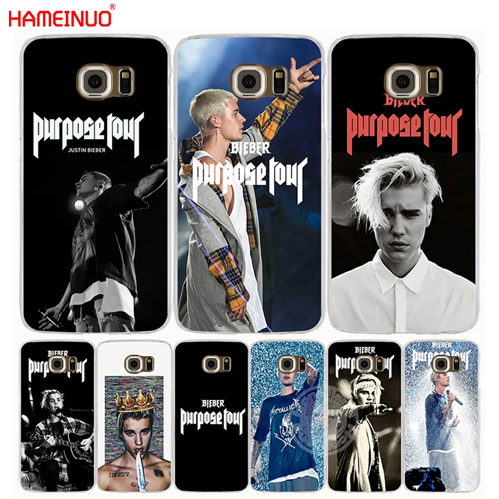 HAMEINUO Justin Bieber purpose tour cell phone case cover for Samsung Galaxy A3 A310 A5 A510 A7 A8 A9 2016 2017 2018