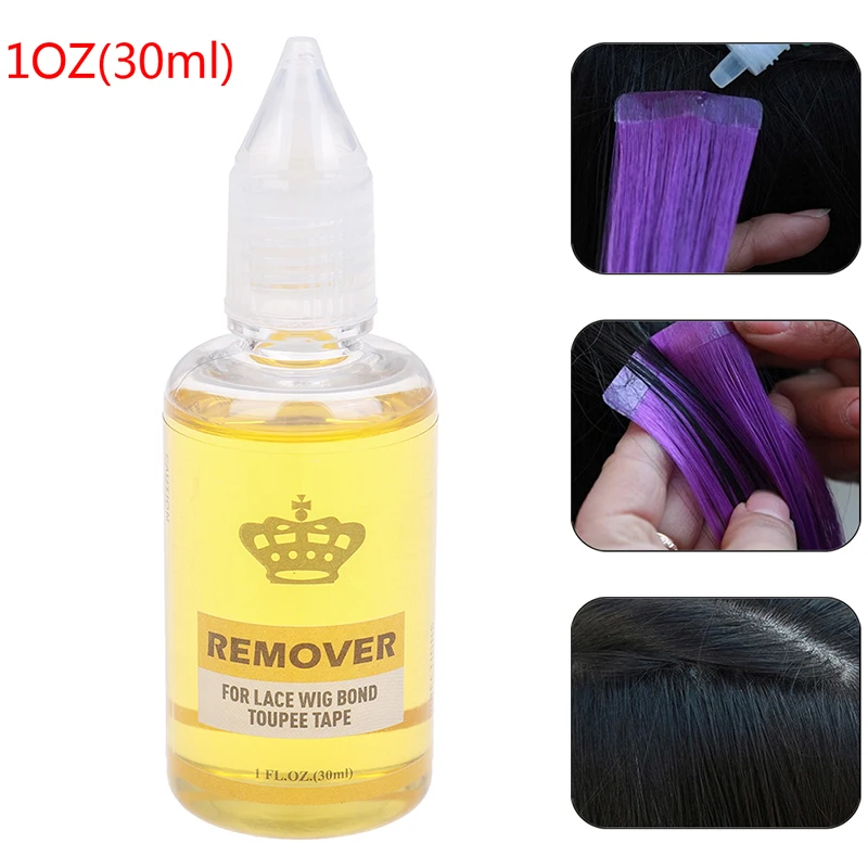 1pc 30ML Hair Replacement Adhesive Lace Wig Glue And Tape Hair Remover For Lace Wig, Toupee Remover Hair 1pc 30ML Hair Replacement Adhesive Lace Wig Glue And Tape Hair Remover For Lace Wig, Toupee Remover Hair