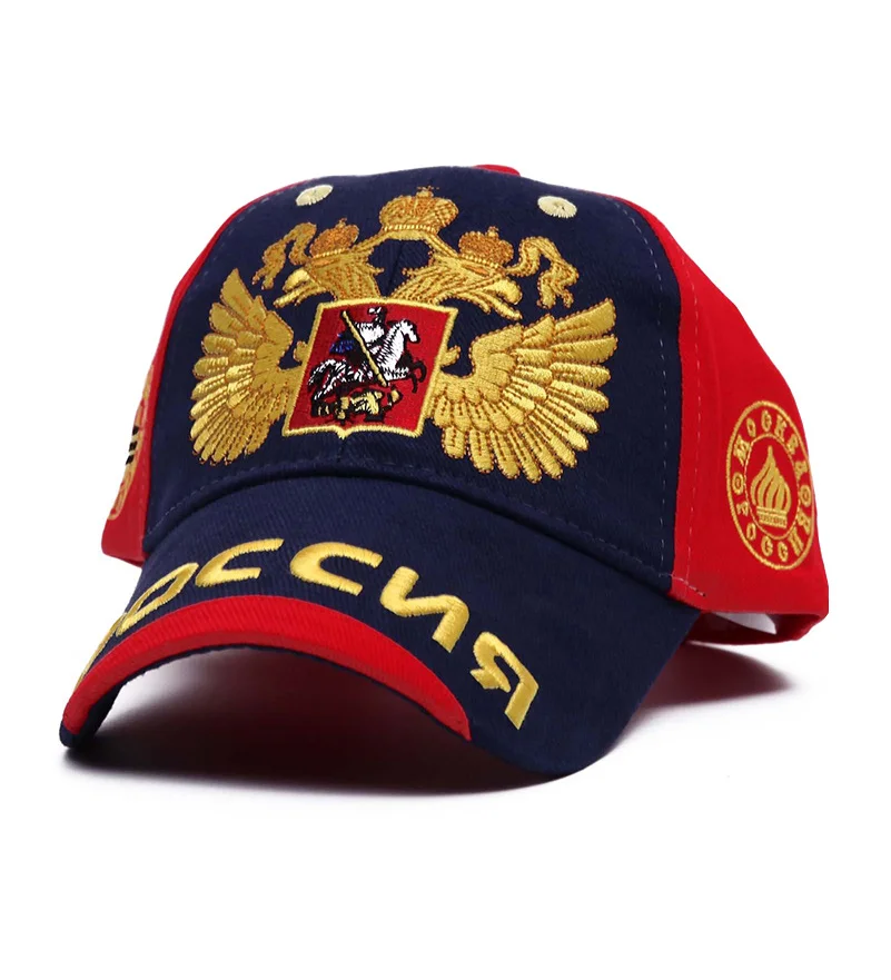 女士鸭舌帽_出口俄罗斯棒球帽金色双头鹰鸭舌帽秋冬户外运动---阿里巴巴_06