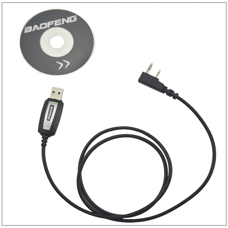 

Baofeng UV-5R walkie talkie USB Programming Cable Date tansceiver for Baofeng UV-5R/666S/777S/888S/UV-B5/UV-B6 5RE for Win7Win10