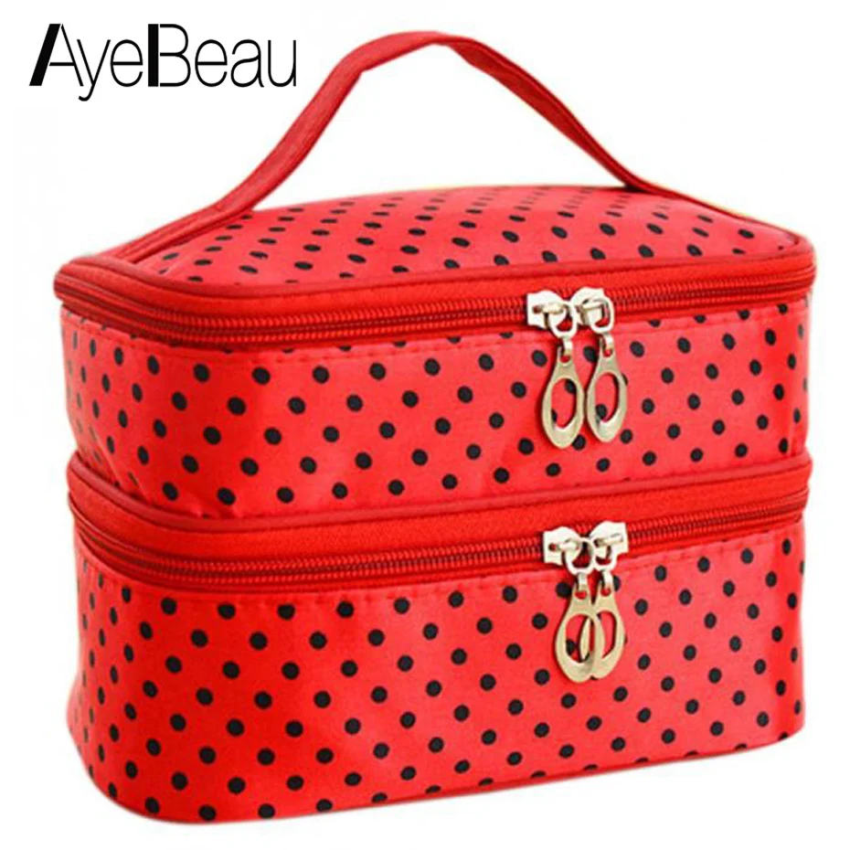 

Suitcase For Necessaire Toilet Beauty Vanity Travel Toiletry Kit Cosmetic Makeup Make Up Bag Case Handbag Organizer Women Pouch