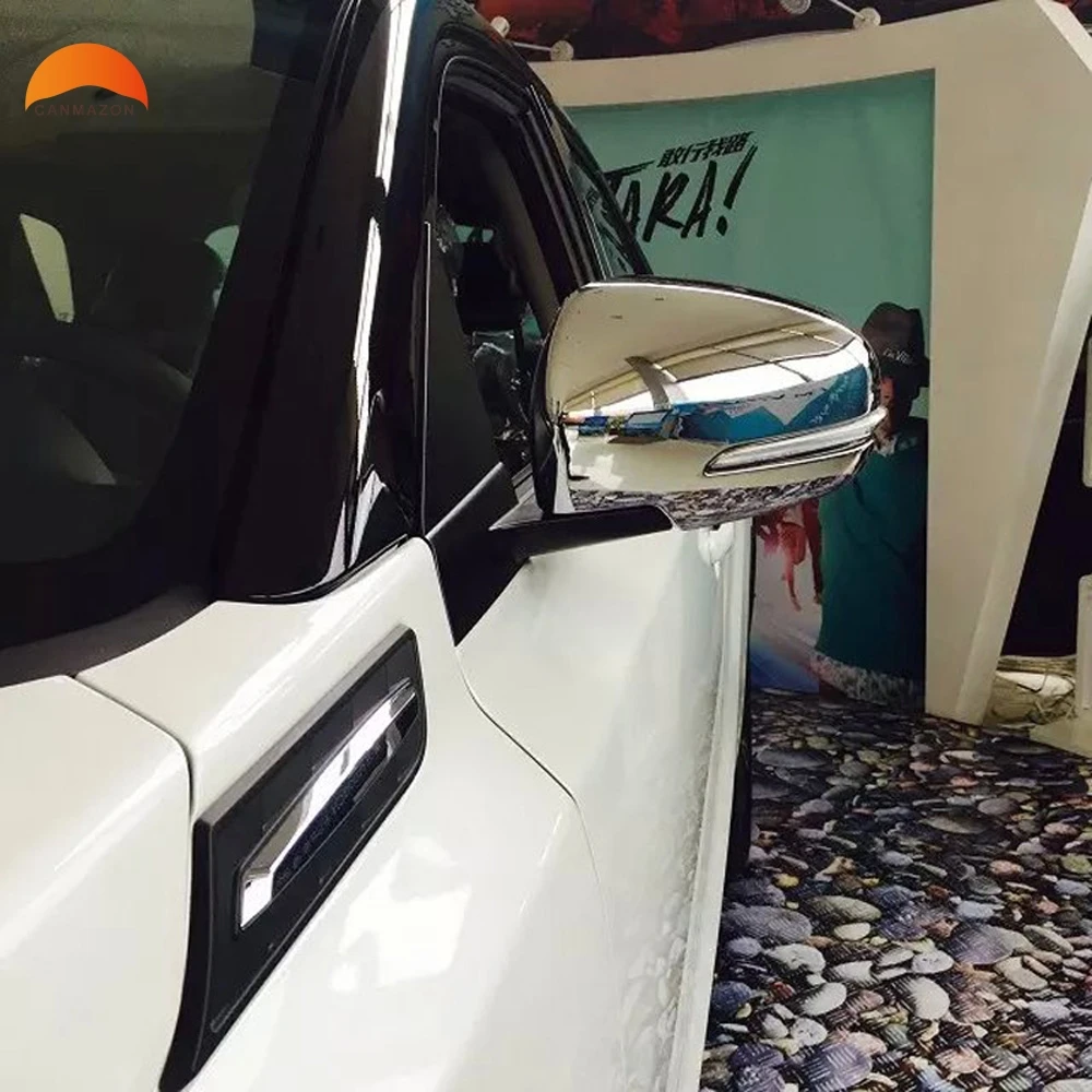 

For Suzuki Vitara Escudo 2015-2017 ABS Chrome Side Door Mirror Cover Rearview Mirror Trim Rain Shield Visor Overlay Car Styling