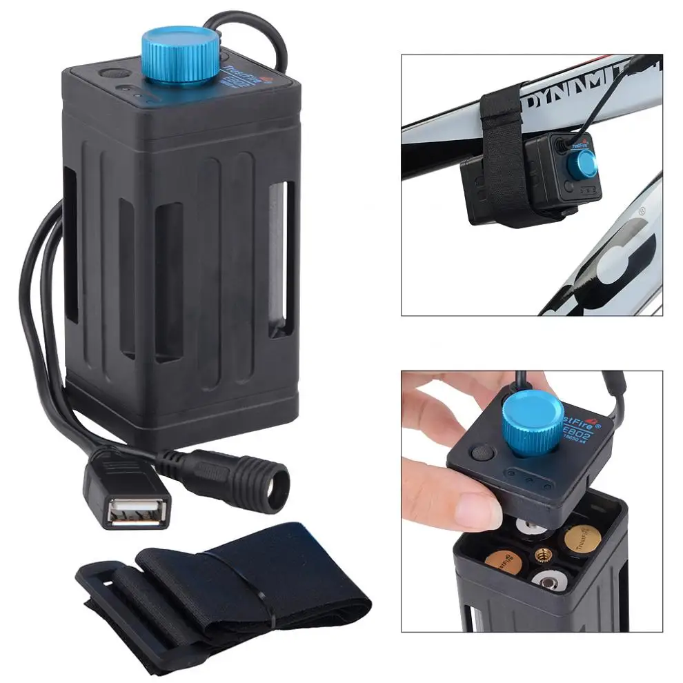 Durable Portable Waterproof Battery Case Box with USB Interface Support