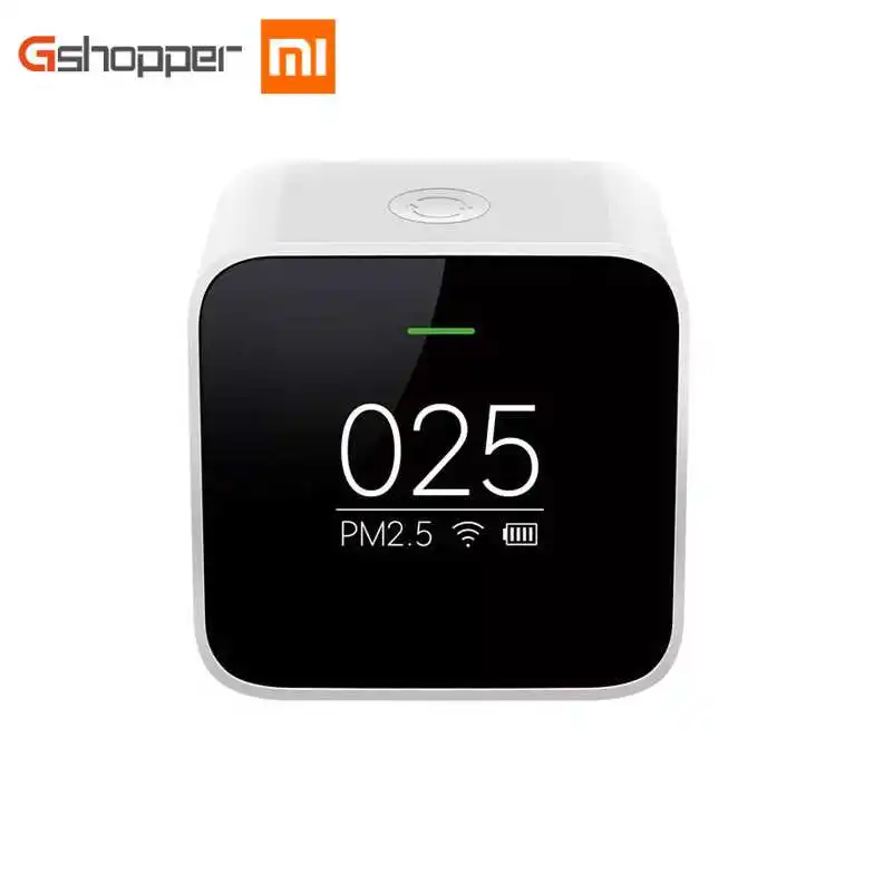 

Original Xiaomi Mijia PM2.5 Detector Air Quality Tester OLED Screen Air Purifier High-Precision Laser Sensor Smart Control APP