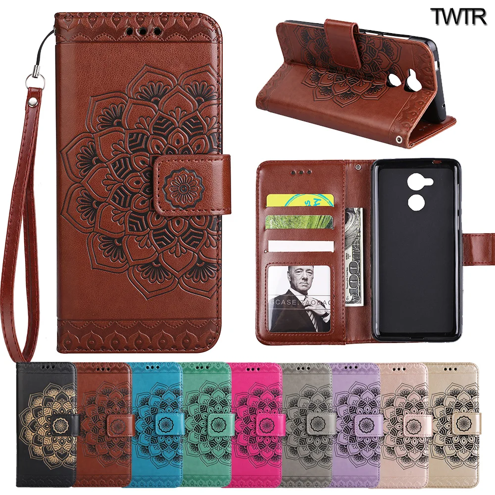 

Flip Case for Huawei Honor 6C C6 DIG-L21HN Honor6C Floral Case Phone Leather Cover for Huawei Nova Smart DIG-L03 Phone Bag Couqe