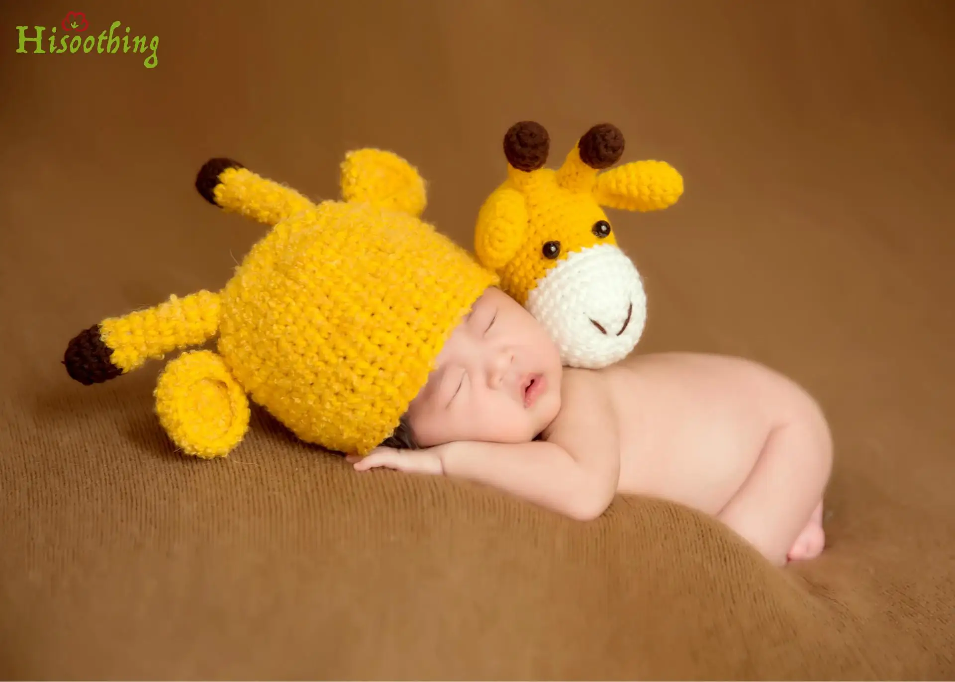 

Newborn Photography Props Accessories Deer Hat Cap + Doll Sets Infant Bebe Soft Handmade Knitted Deer Toy Free Ship Wholesale