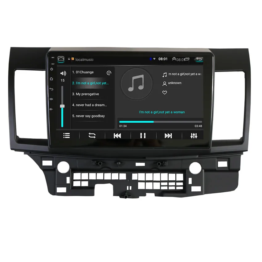 Discount ZOHANAVI 2.5D Screen Android Car Multimedia Player For Mitsubishi Lancer EX EVO Lancer 10 2008-2016 car radio dvd gps navigation 4
