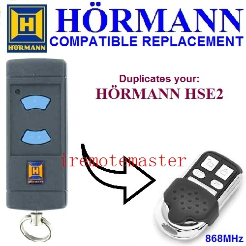 Hormann Remote Hse2 Hormann Garage Door Remote Hormann Transmitter