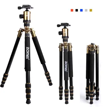 

Z888 Professional Portable Tripod Monopod&Ball Head Travel for Canon DSLR Camera 15KG Maximum Loading