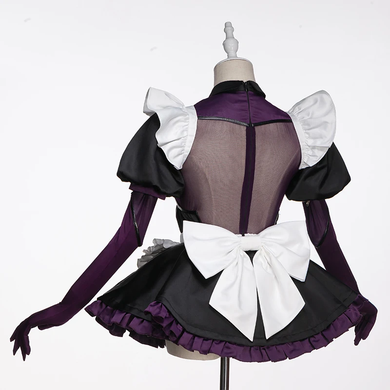 Fate/Grand Order FGO Scathach, костюм для косплея, Униформа горничной, платье, костюм на Хэллоуин для женщин