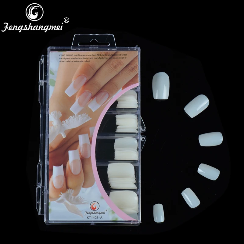 Buy Fengshangmei faux ongles avec colle Oval Fake