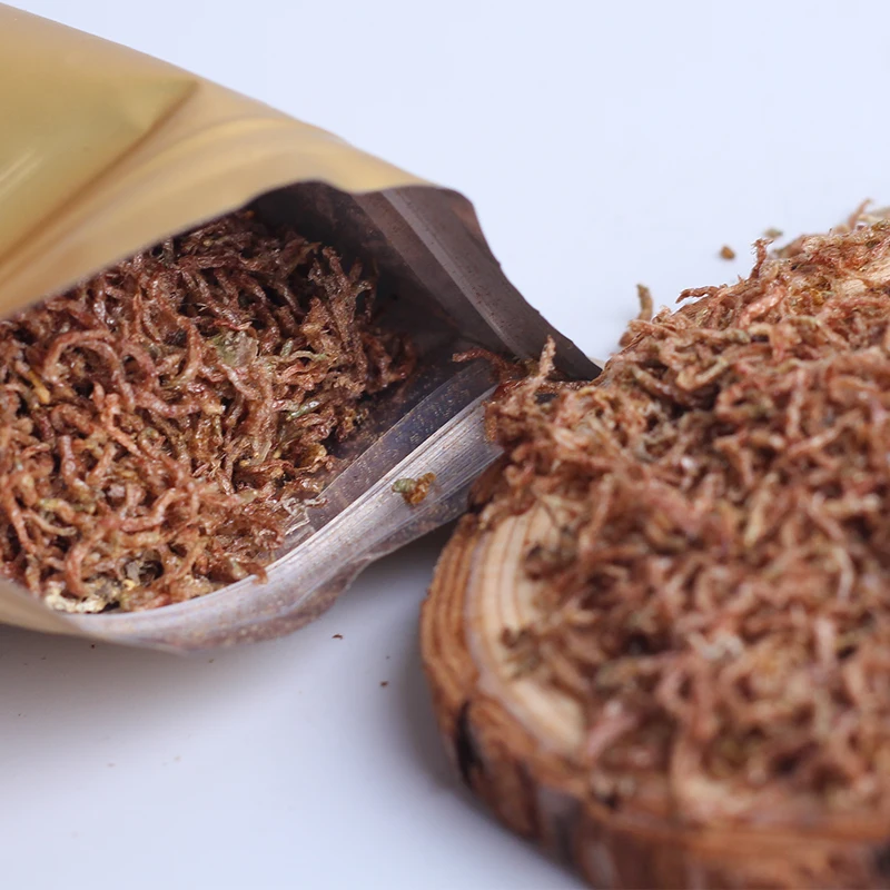 70g freeze drying red blood worm betta guppy symphysodon acquifasciata