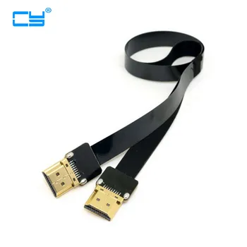 

FPV HDMI Type A Male to HDMI Male HDTV FPC Flat Cable for Multicopter Aerial Photography